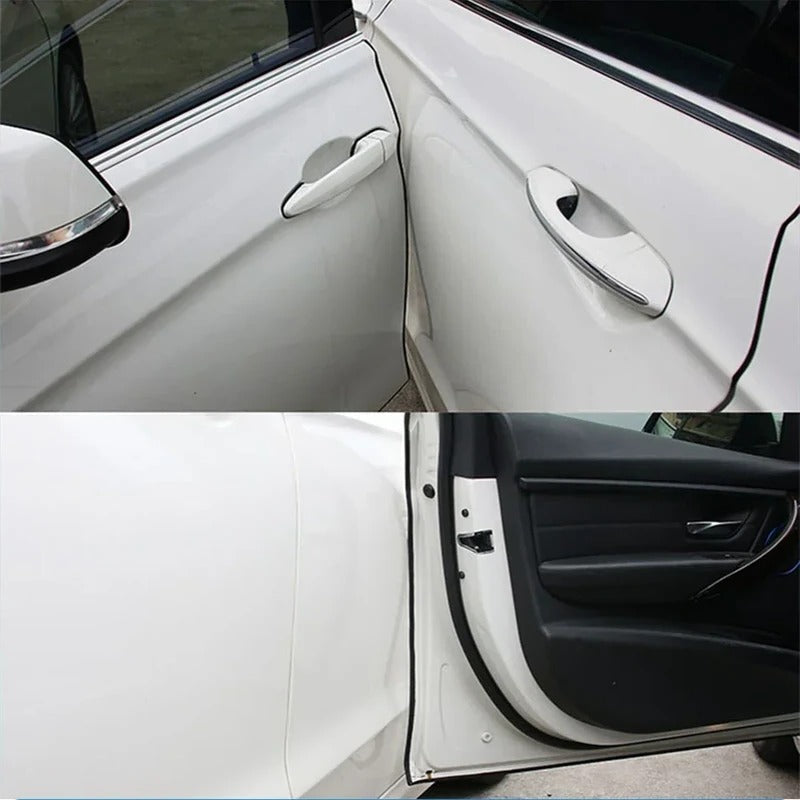Car Door Edge Guard Strip with U-Shaped Channel, 16.4ft Length