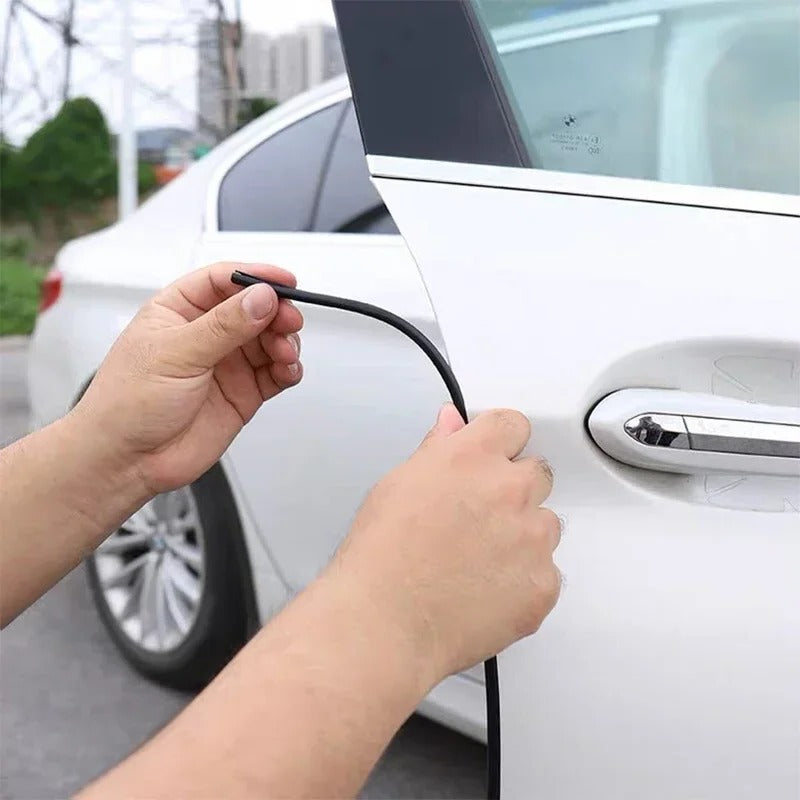Car Door Edge Guard Strip with U-Shaped Channel, 16.4ft Length