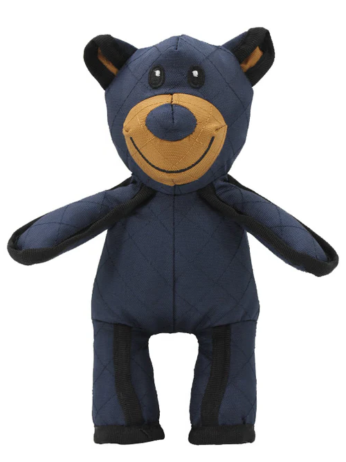 Durable Bear Dog Toy with Built-in Squeaker and Reinforced Stitching for Heavy Chewers