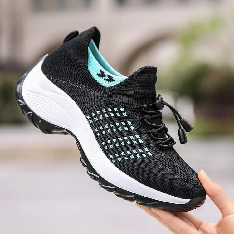 Orthotic Shoes with Wide Toe Box and Arch Support, Breathable Cushioned Insole