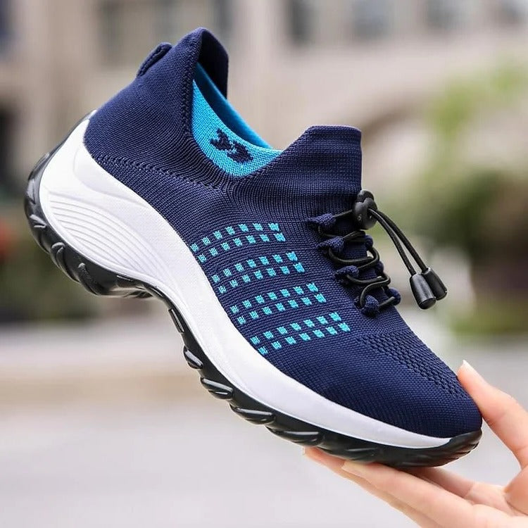 Orthotic Shoes with Wide Toe Box and Arch Support, Breathable Cushioned Insole