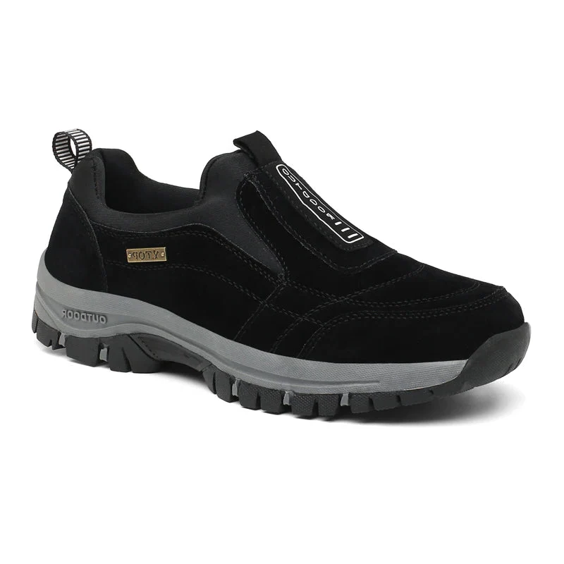 Slip-On Hiking Shoes with Forefoot and Heel Support for Plantar Fasciitis