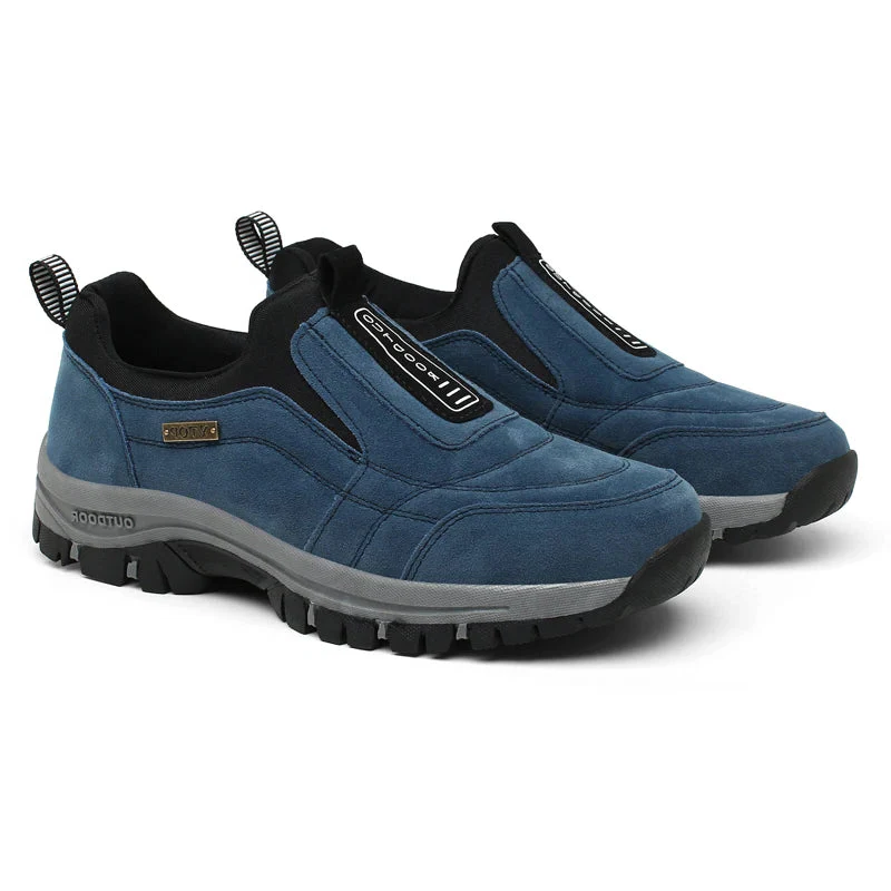 Slip-On Hiking Shoes with Forefoot and Heel Support for Plantar Fasciitis