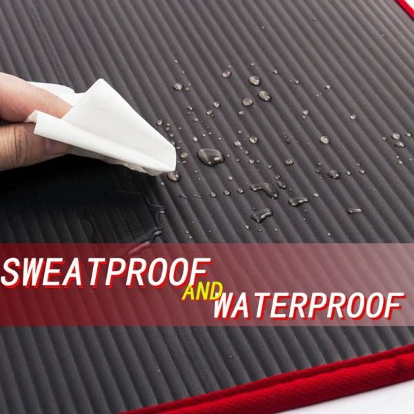 High Density Yoga Mat with Non-Slip Surface and Joint Cushioning for Home Workouts