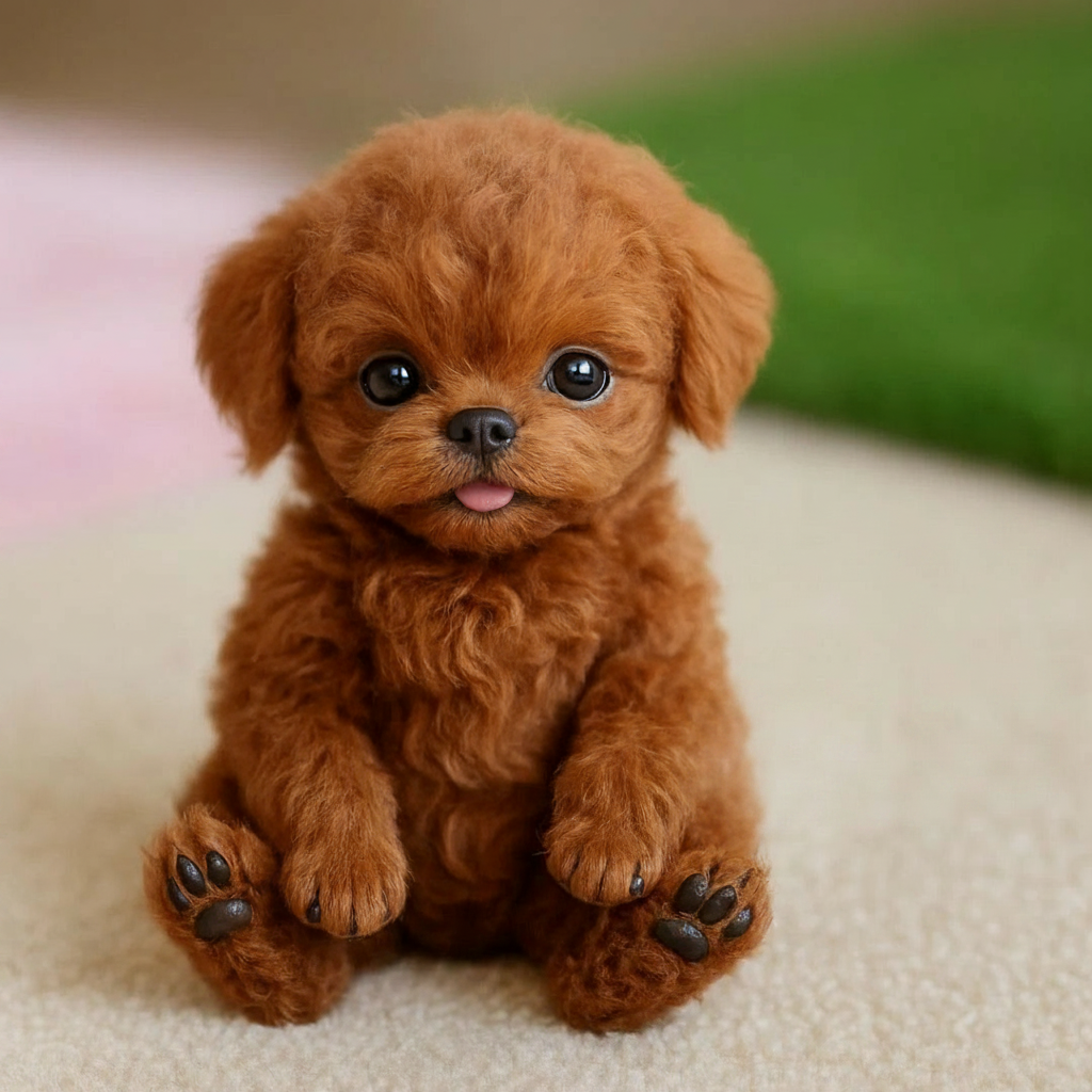 Interactive Robotic Puppy with Voice Recognition and Touch Sensors, Portable Carry Pouch