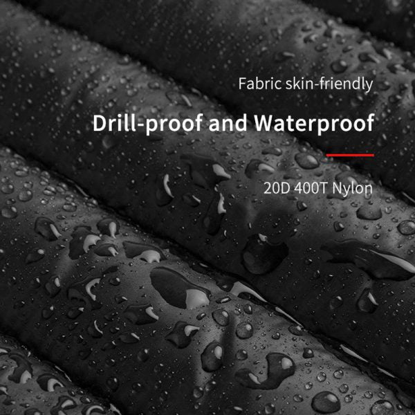 Insulated Goose Down Pants with Full Length Side Zippers and Oxford Reinforced Legs