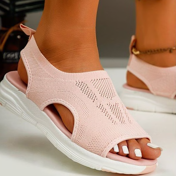 Orthopedic Sport Sandals with Contoured Footbed and Breathable Mesh, Washable