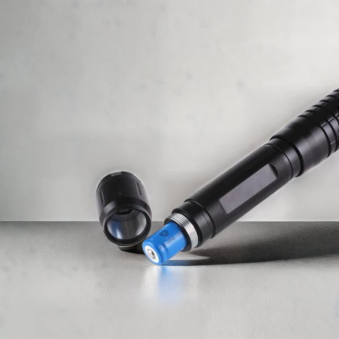 Blue Laser Torch with Adjustable Focus and Fire-Starting Power, 16404ft Range