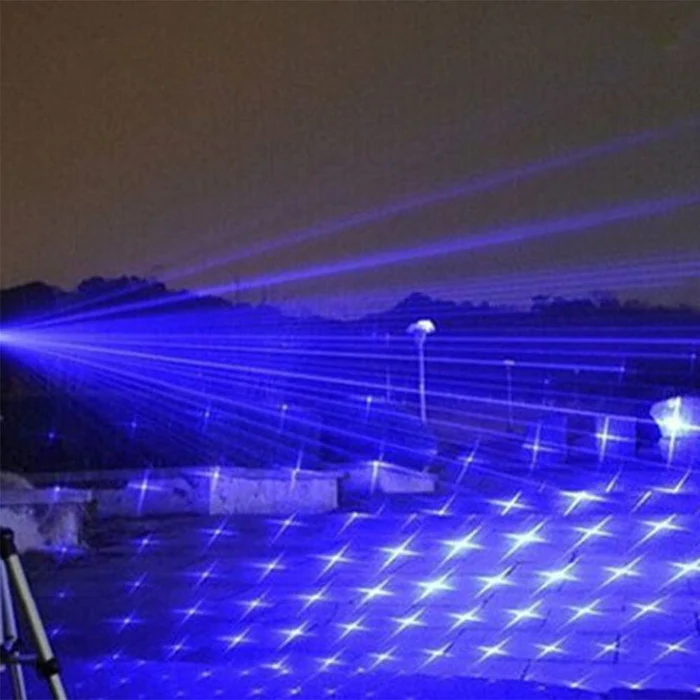 Blue Laser Torch with Adjustable Focus and Fire-Starting Power, 16404ft Range
