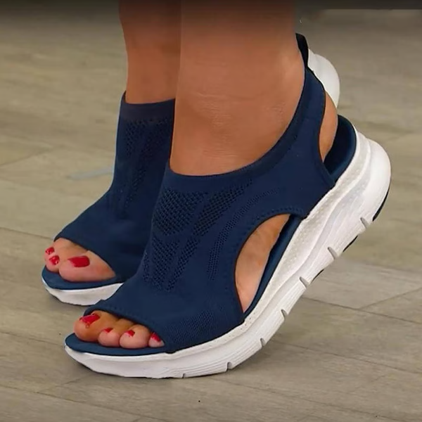 Orthopedic Sport Sandals with Contoured Footbed and Breathable Mesh, Washable