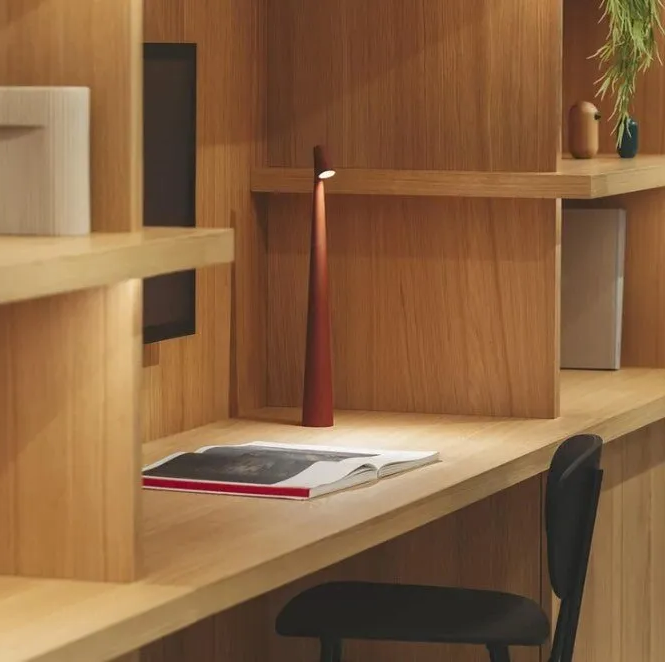 Cordless Table Lamp with Adjustable Brightness and Color Temperature, IP54 Water Resistant