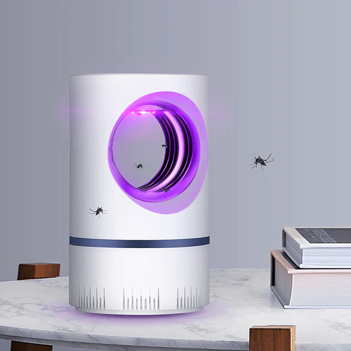 Silent LED Mosquito Trap Lamp with UV Light and Storage Chamber