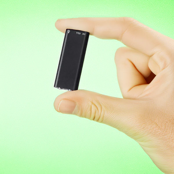 Voice Activated Digital Recorder with 32GB Storage and Headphones