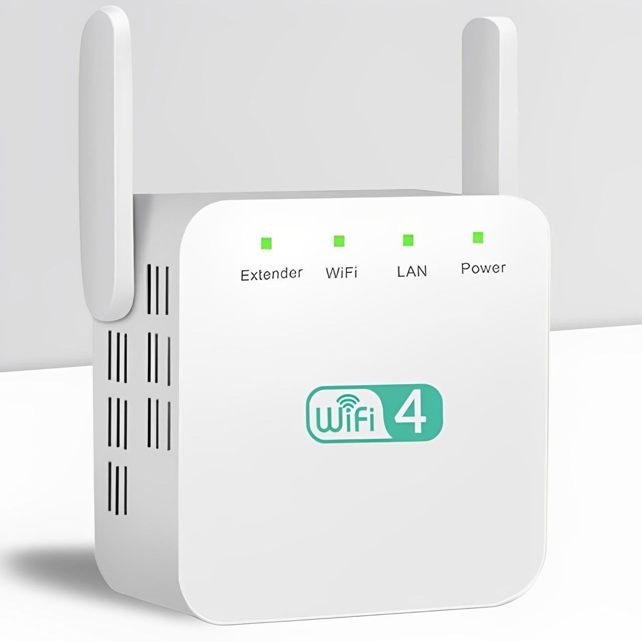 Wireless Signal Repeater with Wall-Penetrating Antenna and Multi-Device Support