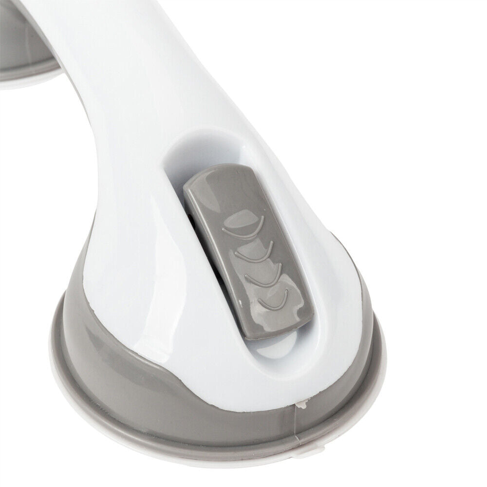 Suction Cup Grab Bar with Dual Pressure Locks and 300lb Weight Capacity
